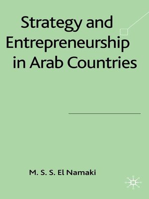 cover image of Strategy and Entrepreneurship in Arab Countries